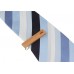 Beard pattern, natural solid wood cufflink annd tie clip suit 171224
